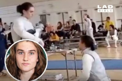 ‘This person is a man, and I’m a woman’: Fencer disqualified for refusing to fight opponent she claims is transgender