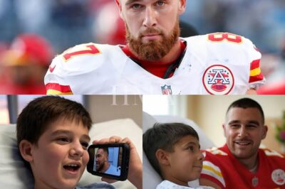 Boy Battling Brain Tumor Only Asked for a Call—Travis Kelce Flew to His Hospital Bed Instead…