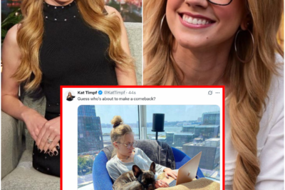 Kat Timpf couldn’t contain her excitement as she revealed the date she’ll be returning to the show after completing her mastectomy surgery due to cancer.