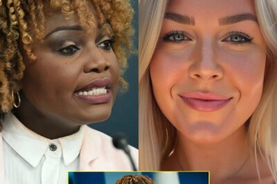 BREAKING: Karoline Leavitt DESTROYS Karine Jean-Pierre LIVE on TV—Watch as Leavitt’s SHARP Response Leaves Jean-Pierre FLUSTERED and the Crowd CHEERING!