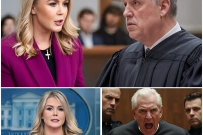 Karoline Leavitt Says ‘TOO LATE!’ – $800M Lawsuit Against Judge Who Fined Her Will Move Forward! In a fiery turn of events, Press Secretary Karoline Leavitt made it crystal clear: “TOO LATE!”