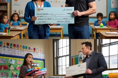 She Thought No One Noticed Her $200 Sacrifice for Her Students — Then Elon Musk Showed Up at Her School, Looked Her in the Eye, and Did Something That Left Everyone Speechless