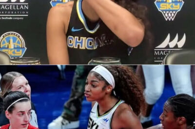 Heartbreak in the WNBA: Angel Reese Says “They Don’t Respect Me Because I’m Black” — Tearful Star Contemplates Retirement as Caitlin Clark Watches in Silence