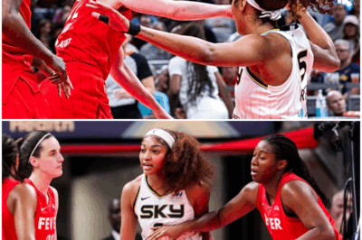 The Caitlin Clark-Angel Reese rivalry immediately resumed with flagrant foul in WNBA opener