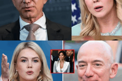 BILLIONAIRE MELTDOWN: Jeff Bezos GOES NUTS After Karoline Leavitt Unleashes Brutal Truth Bomb on Lauren Sánchez! No one expected her to go there—but Karoline did. What she revealed sent Bezos into a full-blown rage on live TV