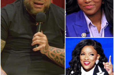 Tyrus STUNS Nation With Live Mic-Drop That Sends Jasmine Crockett Fleeing—The Showdown That Turned Him Into an Unlikely Hero!