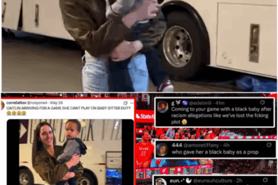 WHOLESOME Caitlin Clark Moment w Mixed Race Baby TURNS UGLY after RACIST WNBA Fandom ATTACK!