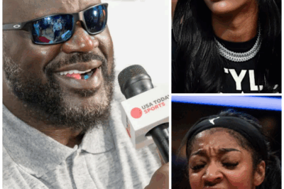 Shaquille O’Neal is under heavy criticism after referring to Angel Reese with a vulgar insult, calling her an idiot