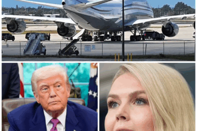 Karoline Leavitt hits back over Trump’s $400 million ‘flying palace’ Air Force One gift from Qatar