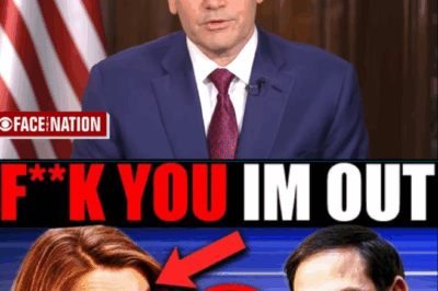 CBS’ Host WALKS OFF SET of Interview After Marco Rubio ANNIHILATES Her One Question About Trump!