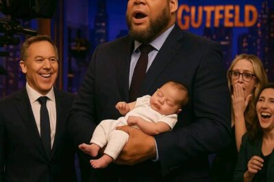 Tyrus holds Greg Gutfeld’s daughter Mira on stage at Gutfeld! – but his funny remark accidentally reveals a never-before-seen family secret! 🤫🎤