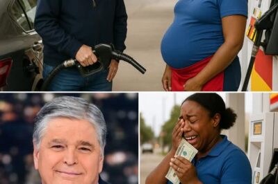 SHOCKING: Sean Hannity Quietly Gifts $25,000 to Pregnant Black Woman at Gas Station — No Cameras, Just Tears and Humanity!
