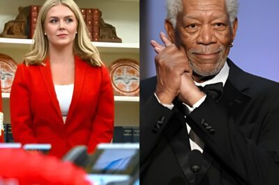 Karoline Leavitt mercilessly lectured Morgan Freeman on the topic of RCIST and INEQUALITIES on live TV!😎