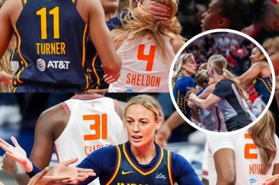 BREAKING NEWS: The WNBA has issued a warning and fined Fever superstar Sophie Cunningham $8,000 for misconduct after she shouted “f*** you” three times in the referee’s face for ignoring the dirty plays when Caitlin Clark was poked in the eye by Jacy Sheldon and shoved by Marina Mabrey.