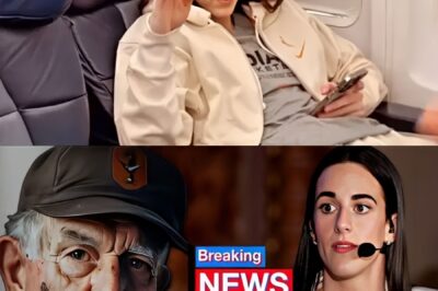 BREAKING NEWS: Caitlin Clark Quietly Gave Up Her First-Class Seat to a Military Veteran — But What That Stranger Did Moments Later Left the Entire Plane in Shock