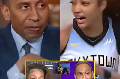 Stephen A. Smith Just Blew Up the Angel Reese Hype Machine on Live TV — “This Ain’t TikTok, It’s the WNBA,” He Said, Ripping Her Four-Point Game and Exposing the Dangerous Gap Between Branding and Reality