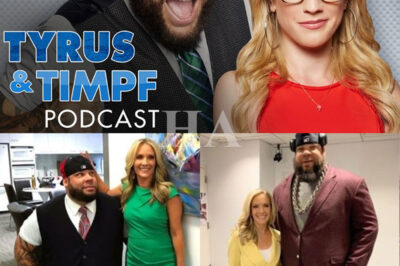 “LIKE A TANK NEXT TO A TEACUP!” — Tyrus Leaves FOX Crew Howling After Towering Over Dana Perino and Dropping the Funniest Line of the Night.