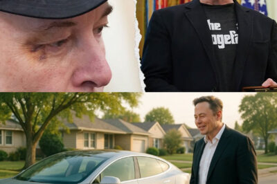 Viral Miracle: Boy Helps Fix Flat Tire for a Stranger — Wakes Up to Elon Musk Ringing His Doorbell With a Life-Changing Surprise That Has the Internet in Tears