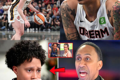 Stephen A. Smith Blasts Brittney Griner in a Scathing On-Air Rebuttal That’s Exposing a Full-Blown Identity Crisis Inside the WNBA Amid Caitlin Clark’s Meteoric Rise