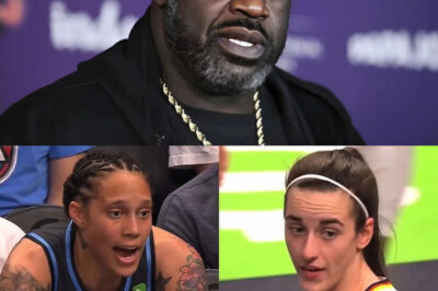 BREAKING: Brittney Griner Calls Caitlin Clark a “Trash White Girl” — And Shaquille O’Neal’s Five-Word Response Is Sending Shockwaves Through the WNBA and Triggering a National Firestorm