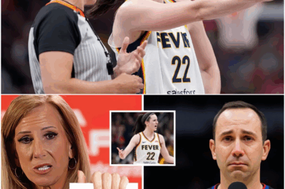 SHOCKWAVE in the WNBA: Referees SUSPENDED After Outrageous Foul Call on Superstar Caitlin Clark – Is This Just the Beginning? Find Out What’s Really Happening!