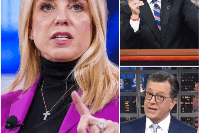 Pam Bondi didn’t just appear on The Late Show