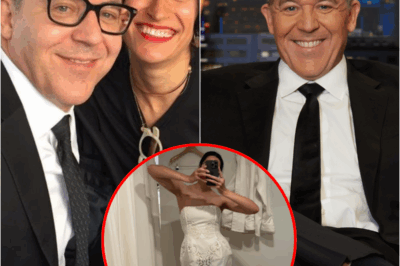 Fox News’ Greg Gutfeld’s young wife flaunts incredible figure in super-rare selfie