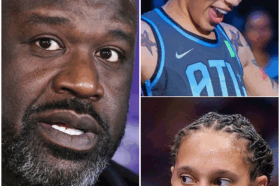 NO MERCY: Shaquille O’Neal breaks his silence on Brittney Griner with just 8 WORDS — One sentence ends all debate! Live on air — Shaq dropped a “broadcast bomb” about Brittney Griner. Not worthy of representing America. What he said wasn’t in the script. The entire studio froze. ESPN went silent. Social media exploded. Everything went beyond imagination.
