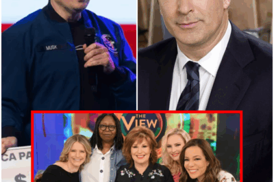 Elon Musk boldly spent $790 million to buy the company AB*C and canceled “The View” after Alec Baldwin called him “Scumbag” on the show.