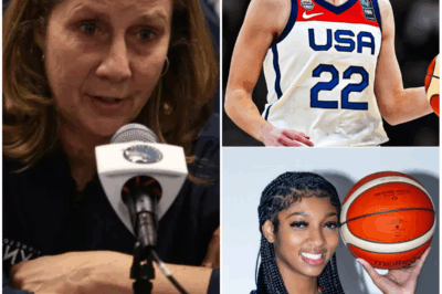 Angel Reese drops a bombshell, boldly warning Team USA: “The moment Caitlin Clark steps onto this team, I’m out—gone for good!” The team’s head coach “Cheryl Reeve” immediately fires back with a response.