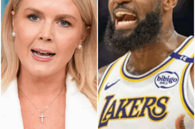 ‼️🔴LeBron James called her “KKK Barbie”… but Karoline Leavitt didn’t scream. She answered—with just 17 calm, cutting words that turned the spotlight back on him. The internet froze. Reporters went silent. What she said revealed more about LeBron’s past than years of press ever could. This isn’t just a clapback⤵️