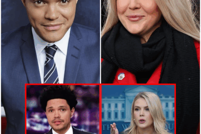 Mic Drop Mayhem: Karoline Leavitt SHREDS Trevor Noah Live—Leaves Him Speechless and the Studio Stunned!