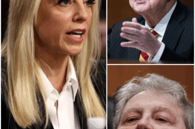Pam Bondi Throws TANTRUM After Being HUMILIATED by John Kennnedy’s mistake in his questions