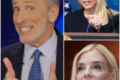 The Vanishing Files: Jon Stewart, Pam Bondi, and the Phantom Truth Behind the Epstein Scandal