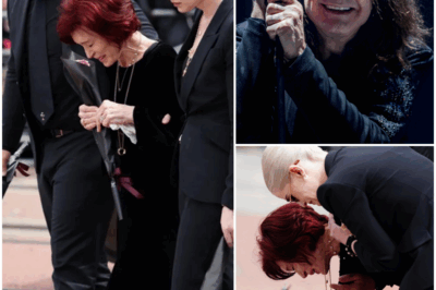 A picture from Ozzy’s funeral Sharon, Jack, and Kelly. As I said before, Ozzy was Sharon’s full time job and lover, and we all know that is a very intensive full time job. Now she has lost both, her full time job and her lover. Every day she would wake up and there was something to do for Ozzy. Now there is a huge void in her where Ozzy once was.