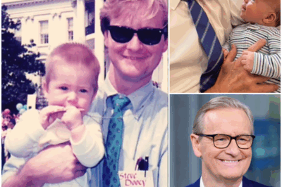 A Tender Legacy of Fatherhood: Steve Doocy’s Heartwarming Moment Cradling Peter Doocy’s Newborn Captures Generations of Love—The Look in His Eyes Mirrors the Gentle Care He Once Gave His Own Child, Stirring Memories and Emotions Among Viewers Who Witness a Famous Father Embrace His Grandchild with the Same Intensity, Warmth, and Unspoken Promise That Defined His Own Journey as a Dad—Why This Intimate Scene Between Fox News’ Beloved Anchor and His Son’s Baby Is Touching Hearts and Reminding Us All of the Timeless Bonds That Unite Families Across Generations