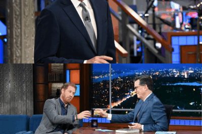 “Late-Night Showdown: The Colbert Cancellation Sparks a Battle for Creative Freedom!”