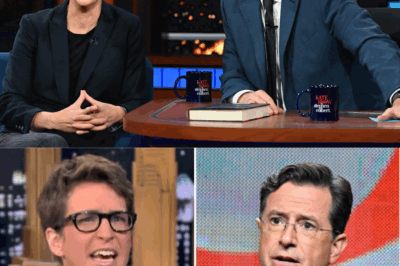 “Late-Night Revolution: Are Stephen Colbert and Rachel Maddow Joining Forces for the Ultimate Comeback?”