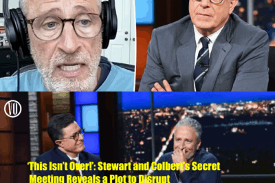 ‘This Isn’t Over!’: Stewart and Colbert’s Secret Meeting Reveals a Plot to Disrupt the Media Landscape