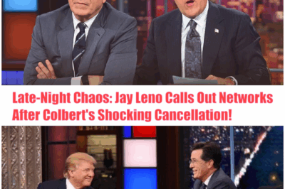 🚨 Late-Night Chaos: Jay Leno Calls Out Networks After Colbert’s Shocking Cancellation! 🎤🔥