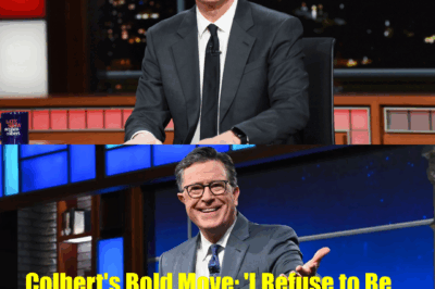 Colbert’s Bold Move: ‘I Refuse to Be Silenced!’ — A Shocking Return That Leaves CBS Reeling!