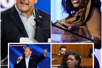 Sean Hannity INSULTS Jasmine Crockett on Live TV — But Her Comeback STUNS His Entire Panel