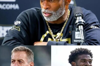 SHOCKING NEWS: After Troy Aikman called Shedeur Sanders a “trash, f*cking black boy” Deion Sanders sent Troy Aikman a five-word warning message.