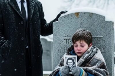 He Thought He’d Lost Her Forever—Until a Mysterious Boy Whispered “Mom” at Her Tombstone