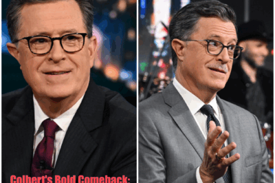 🔥 Colbert’s Bold Comeback: Is a Network War Brewing? 🚨💥