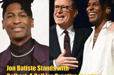 🎤 Jon Batiste Stands with Colbert: A Call for Creative Freedom Amid CBS’s Shocking Cancellation! 🚨