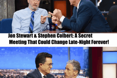 Jon Stewart & Stephen Colbert: A Secret Meeting That Could Change Late-Night Forever! 🤫🎤🚀