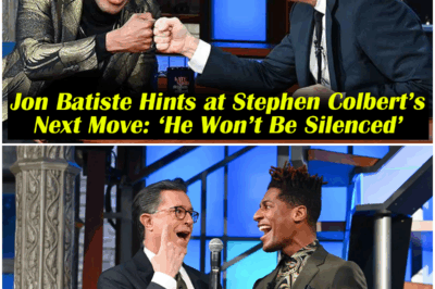 JON BATISTE HINTS AT STEPHEN COLBERT’S NEXT MOVE: ‘HE WON’T BE SILENCED’