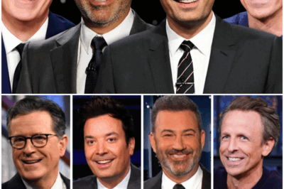 When Late Night’s Avengers Unite – A Historic Moment on The Late Show!