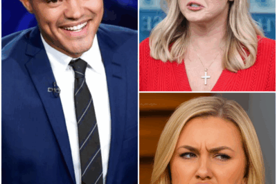 Trevor Noah DESTROYS Karoline Leavitt in Brutal Live TV Showdown!
